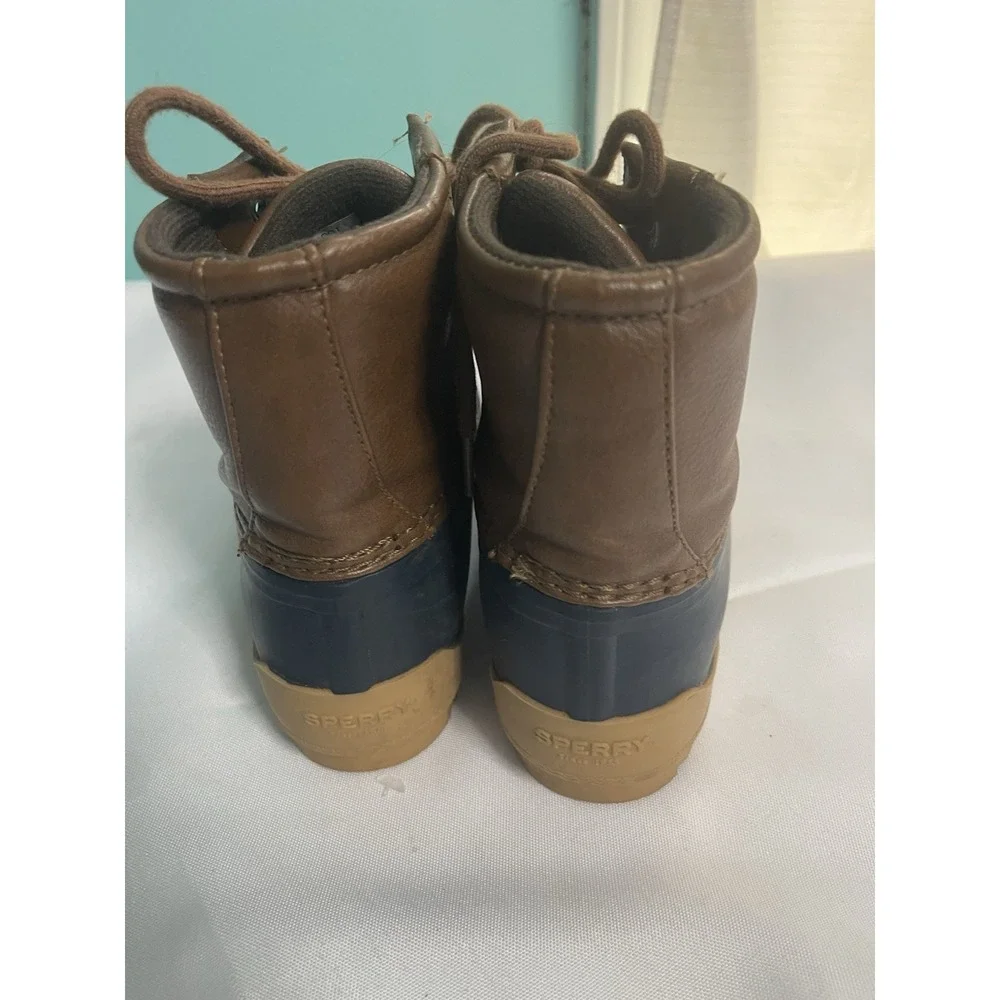 Sperry Port Boot Size 1 Youth Boys Winter Boot Waterproof BinC